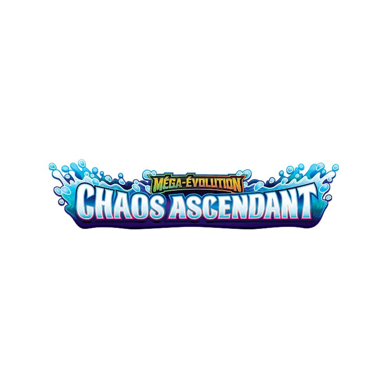Logo de l'extension Pokémon Méga-Évolution Chaos Ascendant