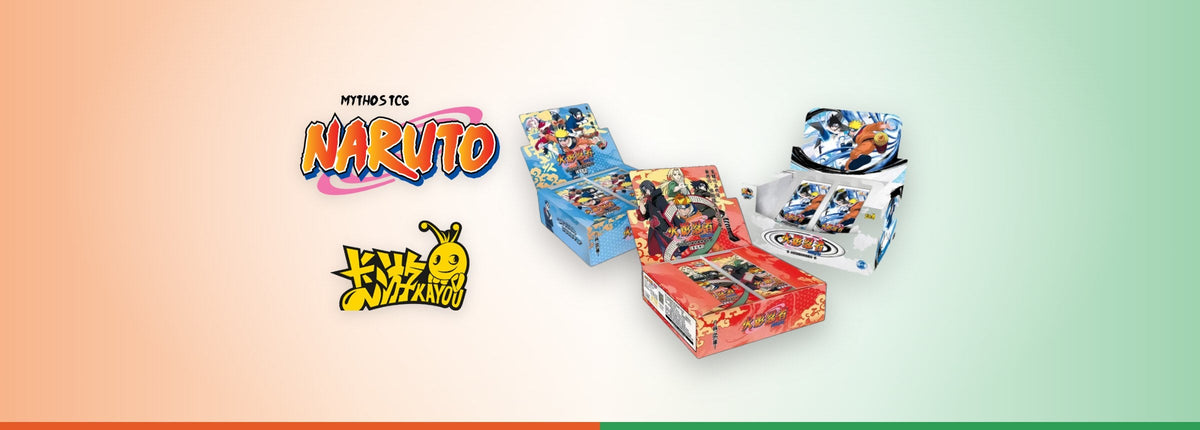 Cartes Naruto : Kayou, Naruto Mythos ou le futur jeu Bandai, lesquelles choisir ?