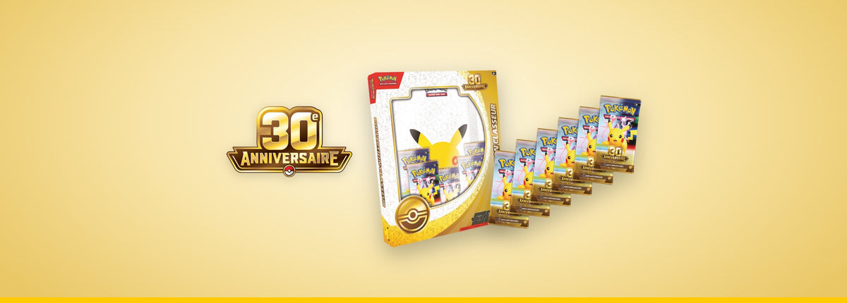 Coffret Collection Classeur Pokémon 30 ans : date de sortie, contenu et prix