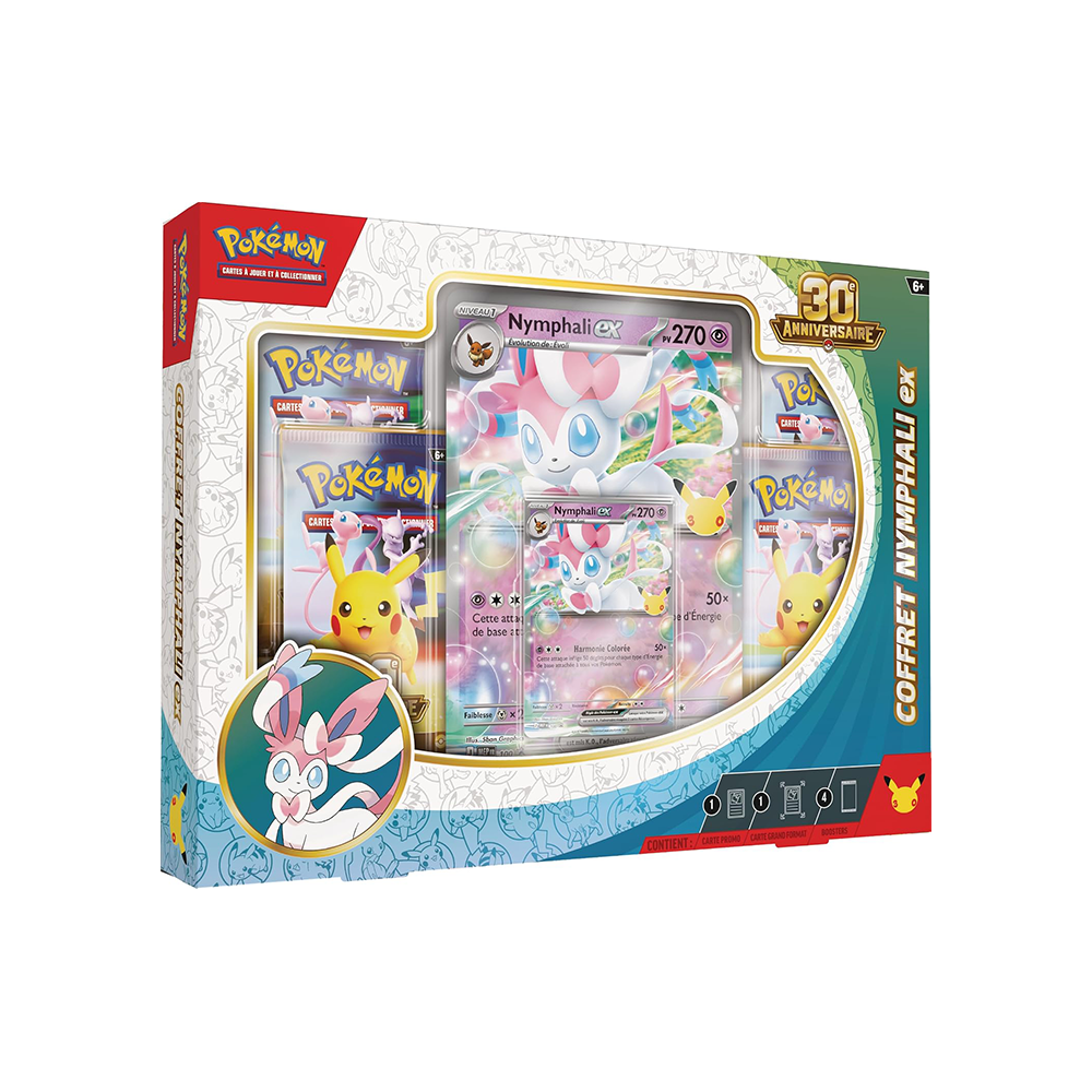 Pokémon – Coffret Nymphali-ex 30e Anniversaire – FR