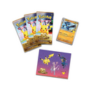 Contenu de la Collection Autocollant Lucario : 3 boosters, carte promo Lucario et autocollant