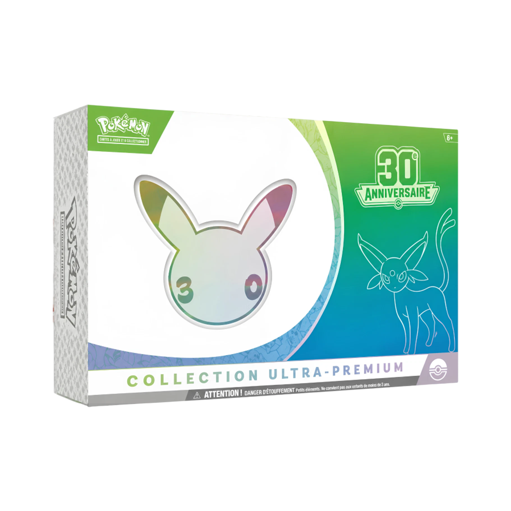 Pokémon – Coffret Ultra Premium Journée (Mentali) 30e Anniversaire – FR