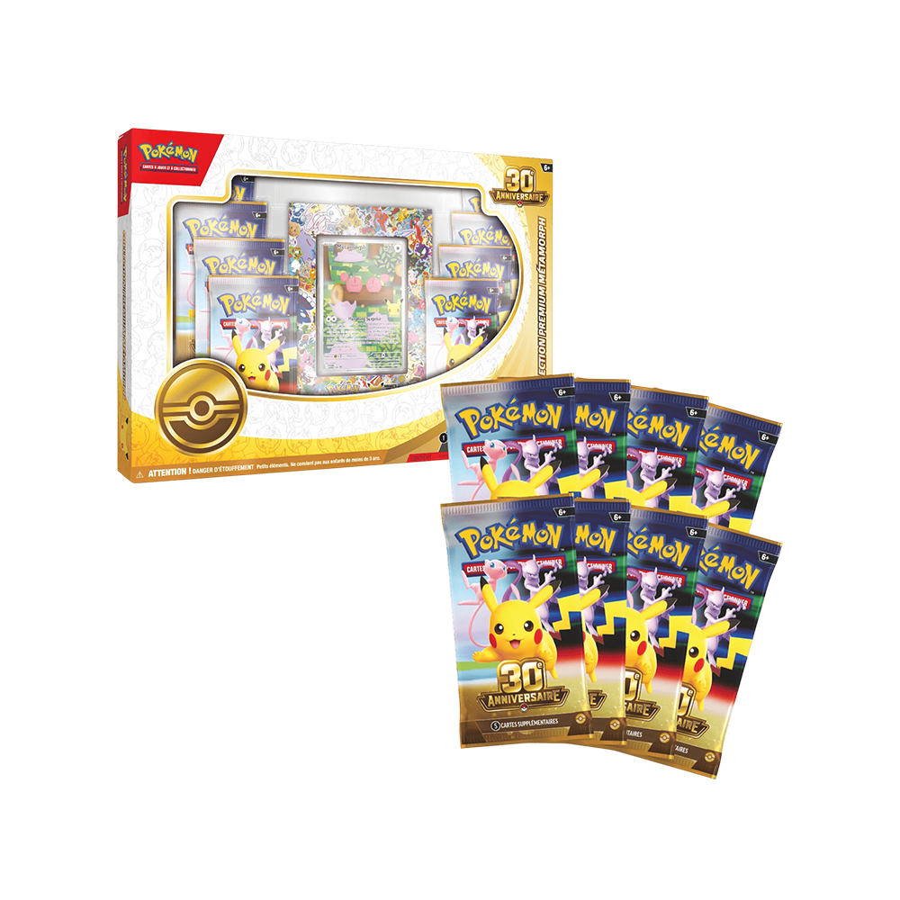 Pokémon – Collection Premium Métamorph 30e Anniversaire – FR