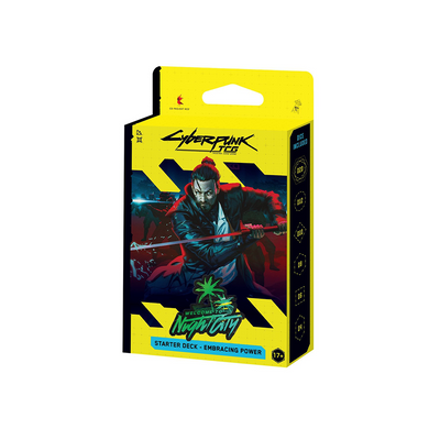 Cyberpunk TCG – Deck de démarrage Embracing Power – EN