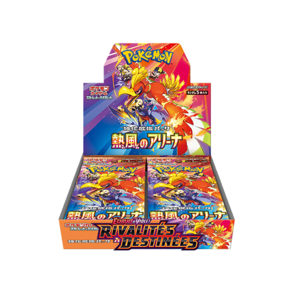 Pokémon Japonais Display Heat Wave Arena SV9A