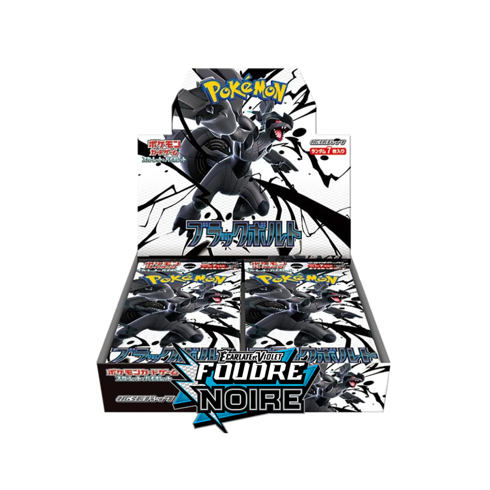 Pokémon Japonais Display Black Bolt SV11B