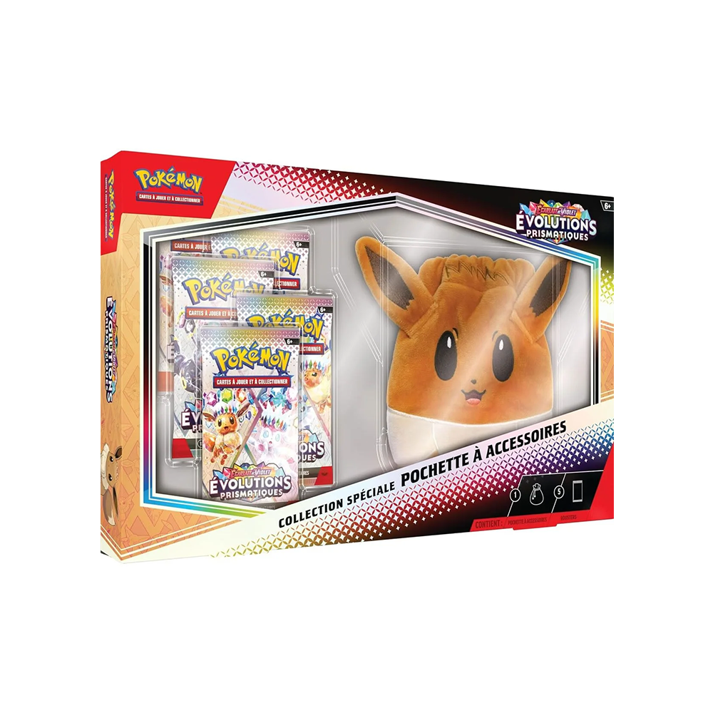 Pokémon – Coffret Pochette à Accessoires Évolutions Prismatiques (EV8.5) – FR