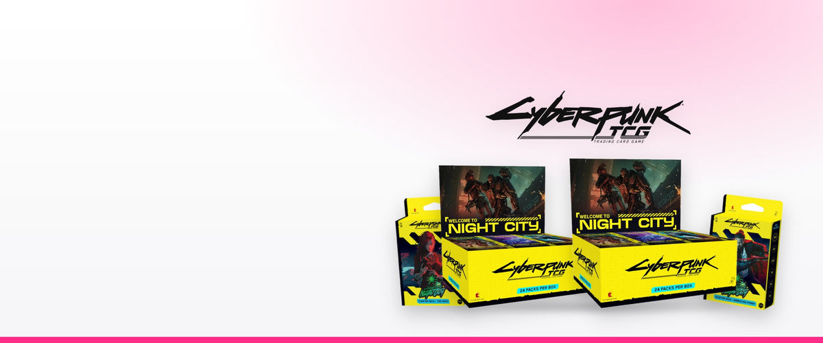 Displays et decks Cyberpunk TCG en précommande
