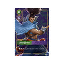 Carte Légende Yasuo « Unforgiven » de l'extension Riftbound Origins (visuel de la version anglaise)