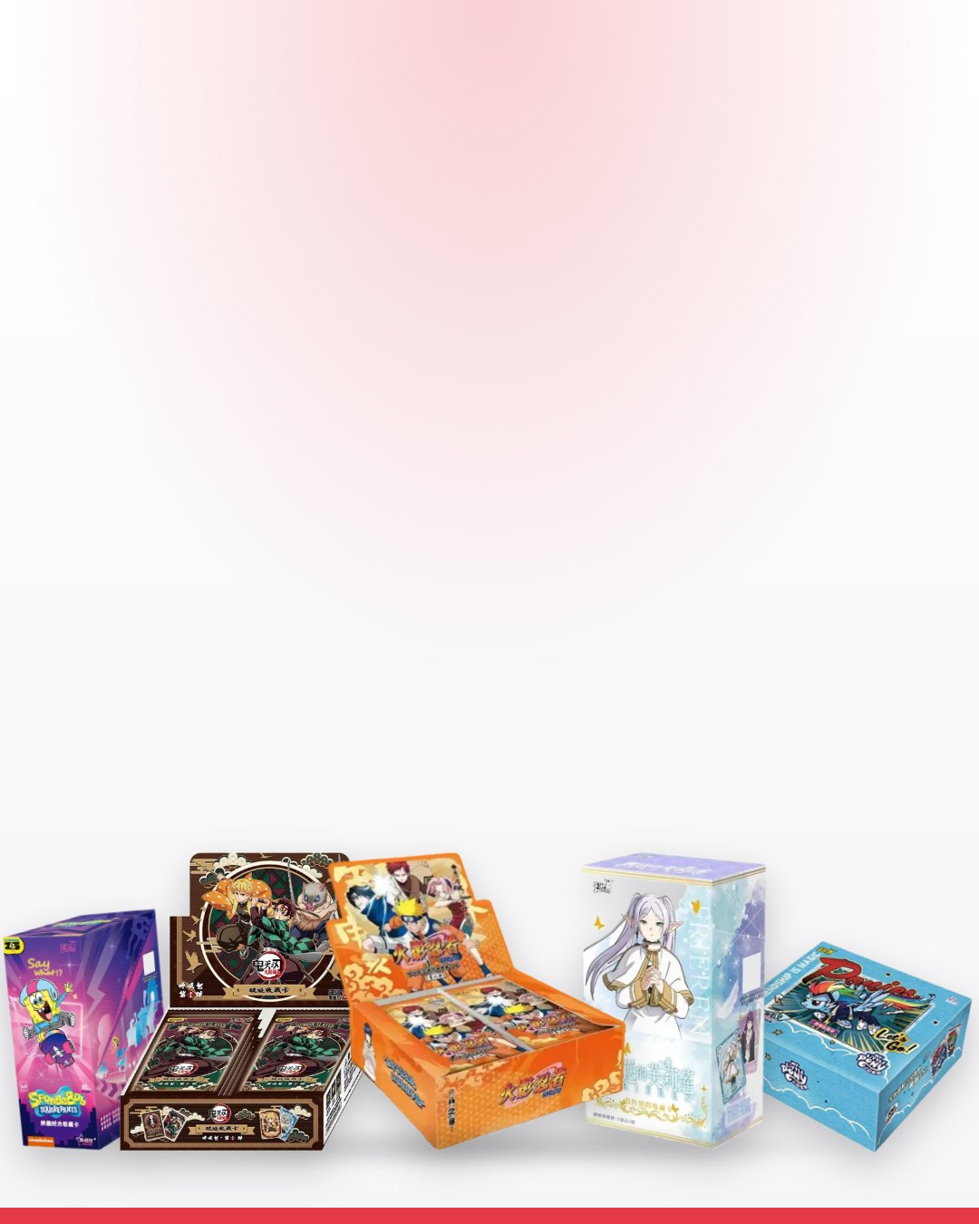 Displays Kayou Naruto, Demon Slayer, Frieren