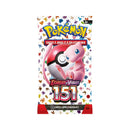 Un booster Écarlate et Violet 151 en français, de face, illustration Mew et Poké Ball