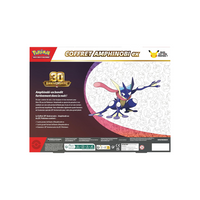 Dos du Coffret Amphinobi-ex Pokémon 30e Anniversaire FR