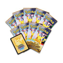 Les 9 boosters 30e Anniversaire et la carte à code Pokémon Live du Coffret Dresseur d'Élite FR