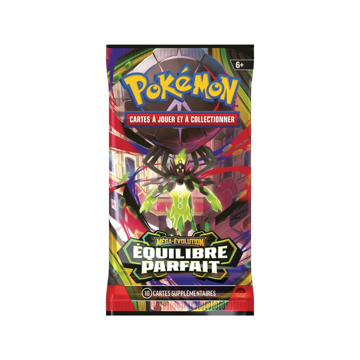 Booster Pokémon Équilibre Parfait (ME3) en français, illustration Méga-Zygarde