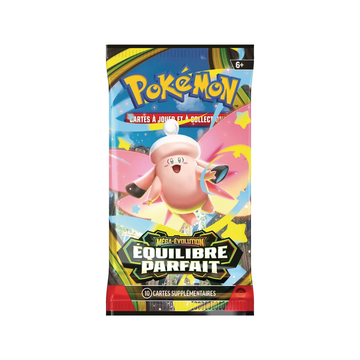 Booster Pokémon Équilibre Parfait (ME3) en français, illustration Mélodelfe
