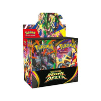 Display Pokémon Règne Delta (ME6) en français : boîte de 36 boosters vue de face