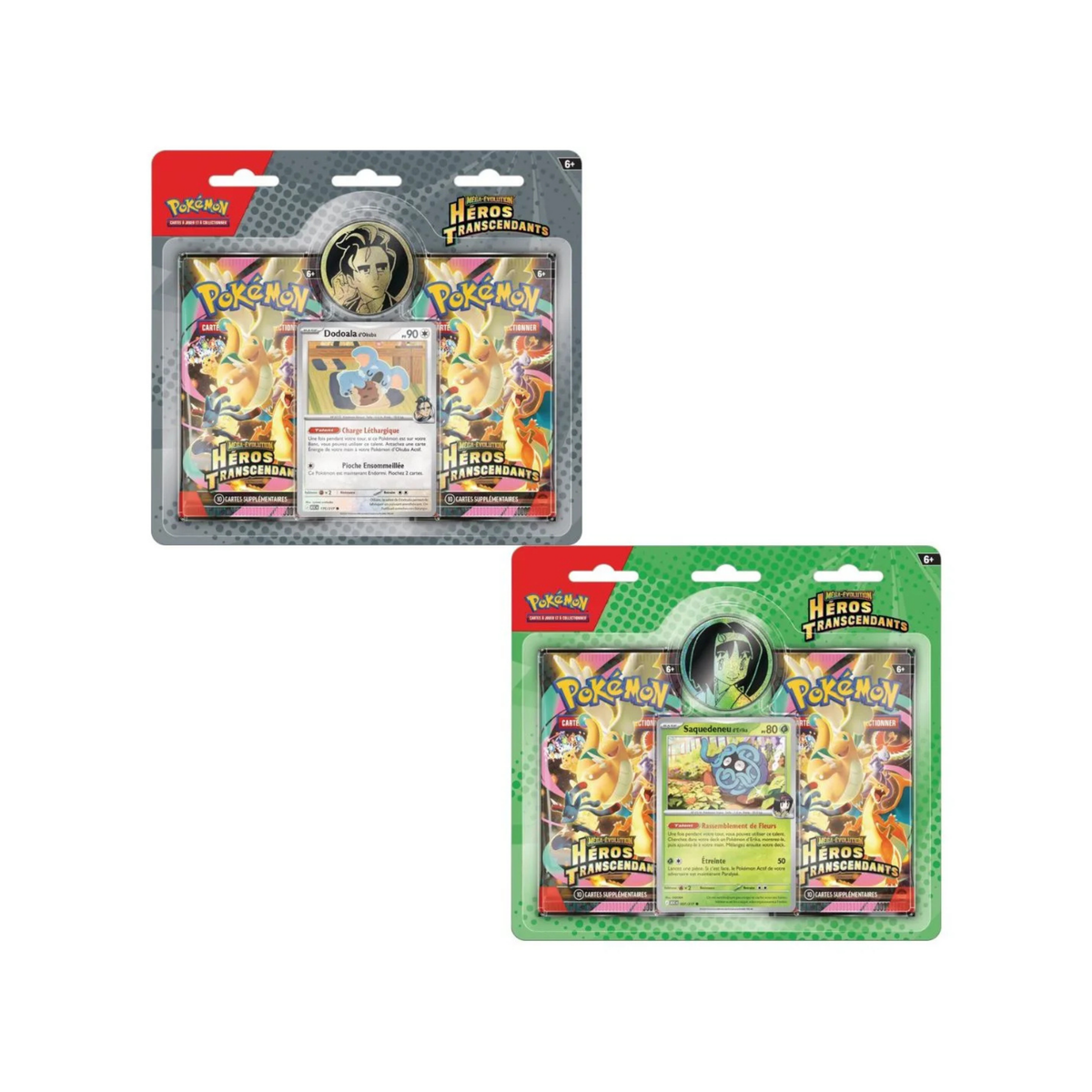 Pokémon – Duopack Héros Transcendants (ME2.5) – FR
